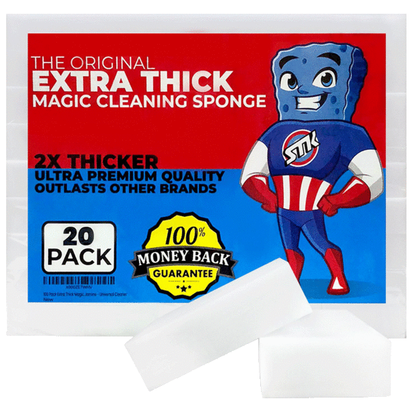 Magic Cleaning Sponges (20, 50, or 100 Pack)