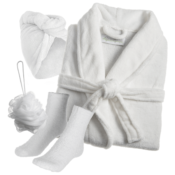 MorningSave Serenity 4Piece Spa Robe Gift Sets
