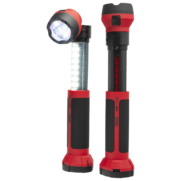 MorningSave 2Pack MobilePower Rechargeable & Extendable LED