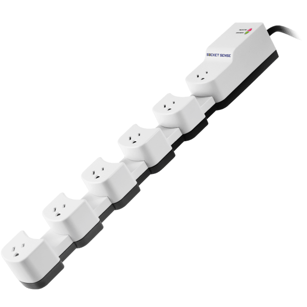 Expanding Surge Protector with 12-Foot Cord