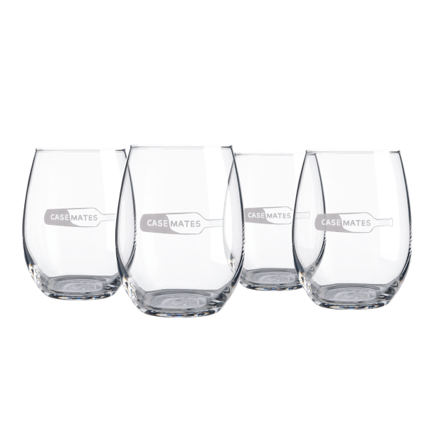 4-for-Tuesday: Casemates Stemless Glasses & two $8 Coupons