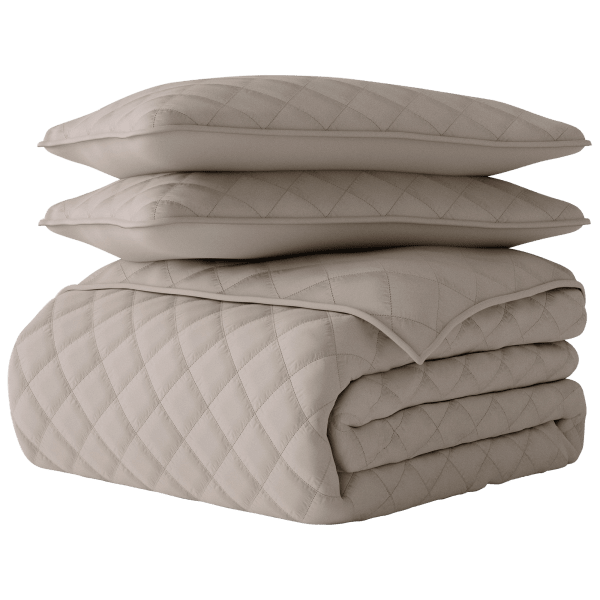SideDeal Cloth & Gable Diamond Stitch Quilted Coverlet Set