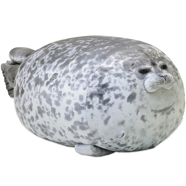 13" Chubby Blob Seal Pillow