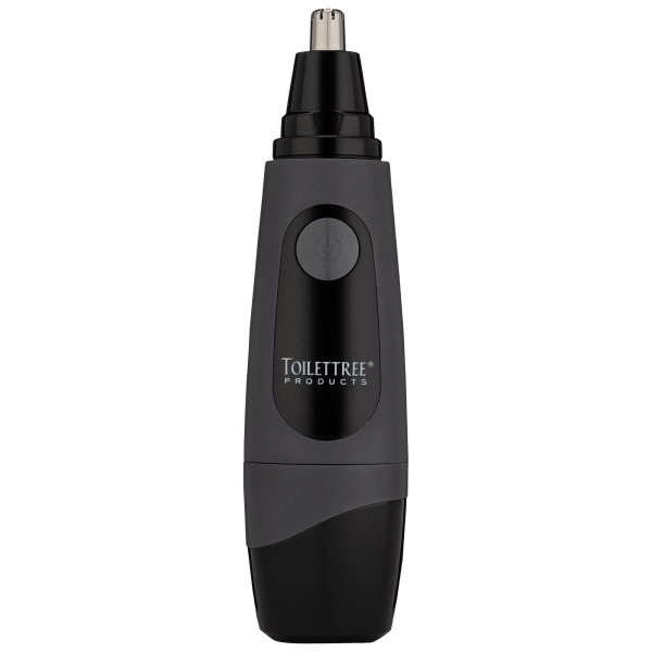 ToiletTree Products Grey Nose Trimmer with LED Light