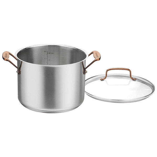 rose gold pots and pans set