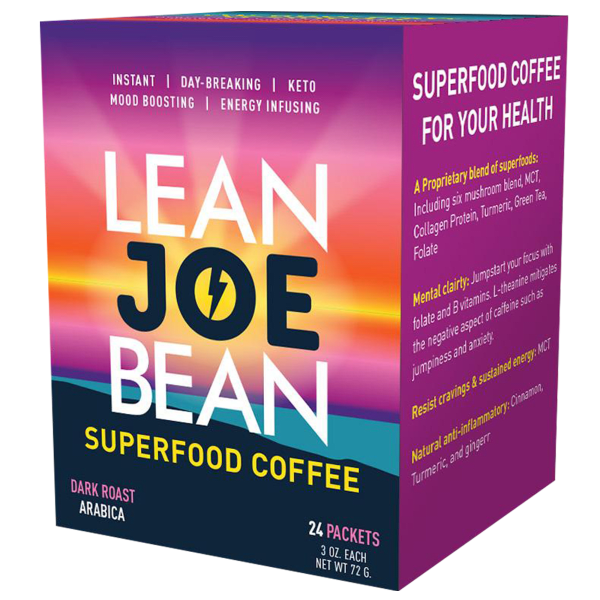 24-Pack: Lean Joe Bean Superfood Coffee