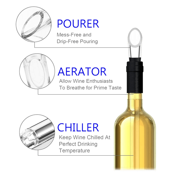 MorningSave: Brookstone Wine Chiller and Pourer