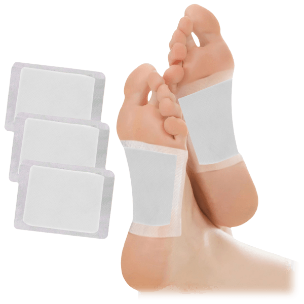 SideDeal 30Pack Detoxifying Bamboo Foot Pads