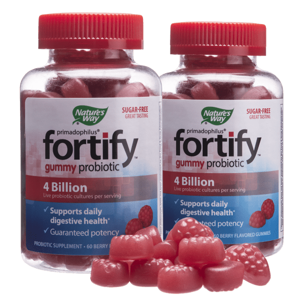 2-or-12-Pack: Nature's Way Fortify Gummy Probiotics