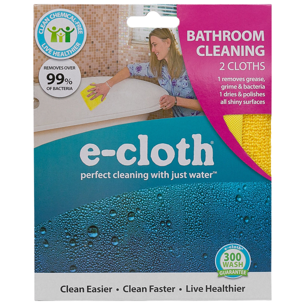 MorningSave: e-cloth Bathroom Cleaning Cloths - Set of 2