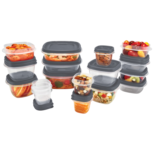 MorningSave: Rubbermaid 34-Piece EasyFindLids Food Storage Container Set