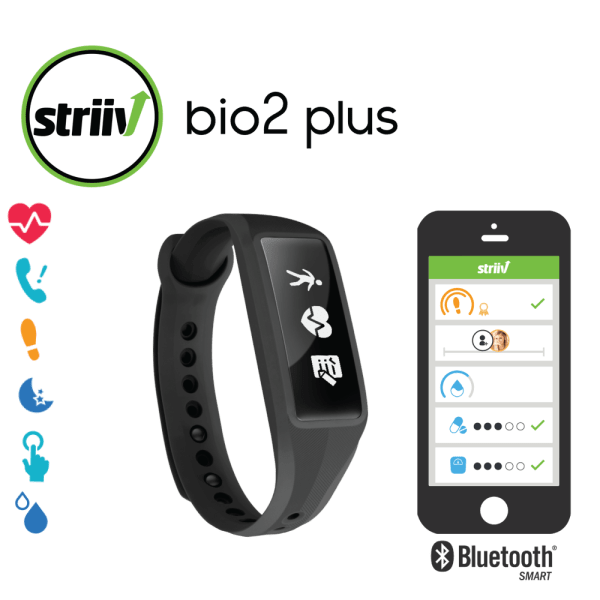 Striiv Fusion Bio 2 Plus Fitness Tracker & Smart Watch