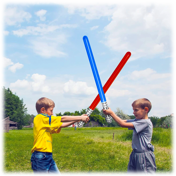 Meh: 4-Pack: Inflatable Light Saber Swords