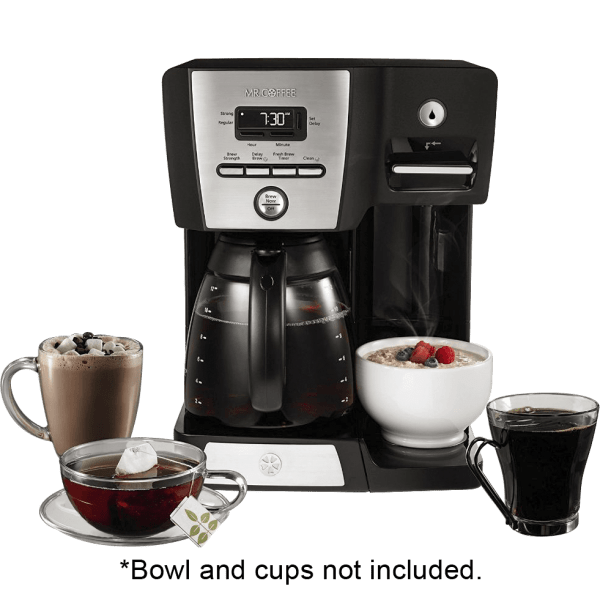 Mr. Coffee Versatile Brew Coffee Maker and Hot Water Dispenser (Refurbished)