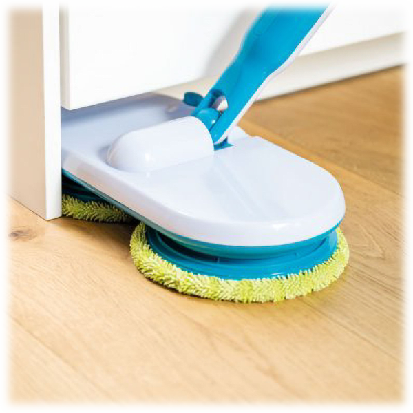 Floor Police Cordless Spinning Motorized Mop for Tile and Wood Floors