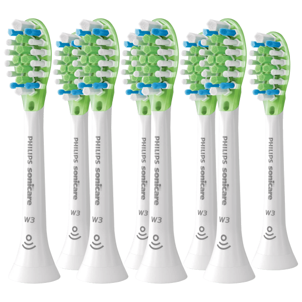 8-Pack: Philips Sonicare Genuine W3 Premium White Replacement Toothbrush Heads