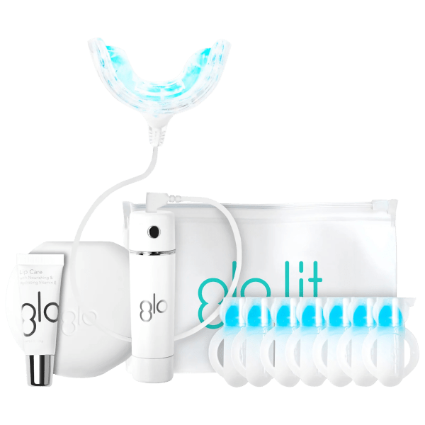Glo Science Lit Teeth Whitening Device Tech Kit with Bluetooth