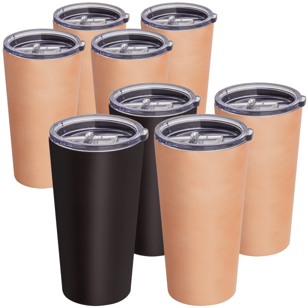 4-Pack: Bar340 by Cambridge Highball Tumblers with Lid (18 oz)