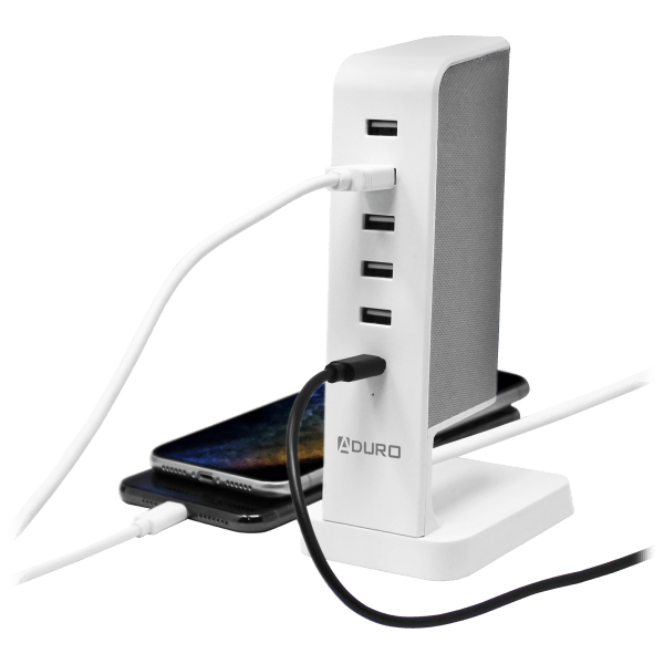 SideDeal Aduro PowerUp Flair Charging Station with 6 USB Ports