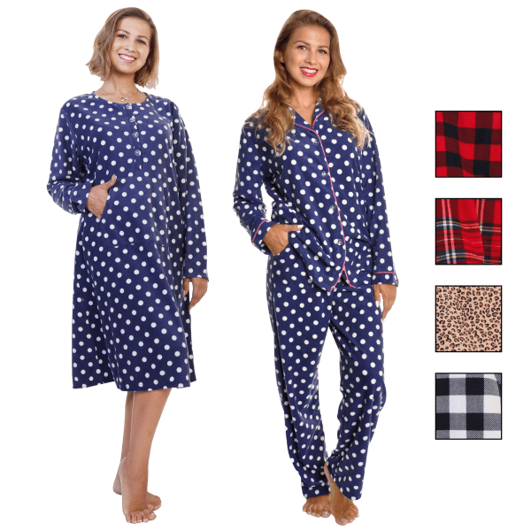 2-Pack: Angelina Fleece Pajama