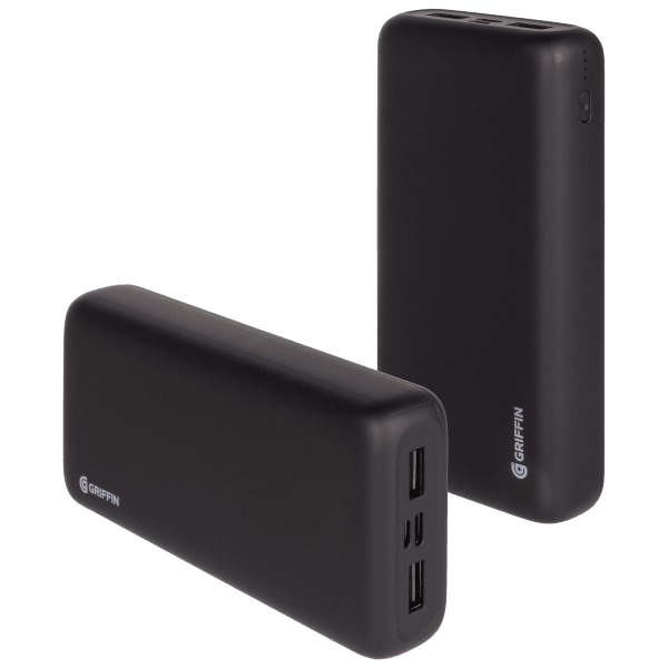 2-Pack: Griffin 20,000mAh USB-C Power Banks