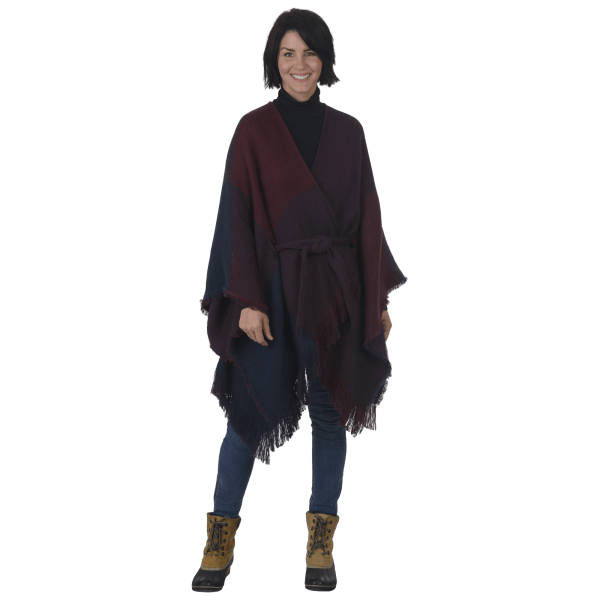 MorningSave: H Halston Oversized Check-to-Houndstooth Belted Reversible ...