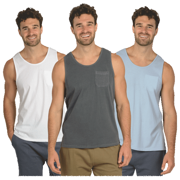 Alternative Apparel: 3-Pack Cotton Tanks or 2-Pack Cotton Shorts