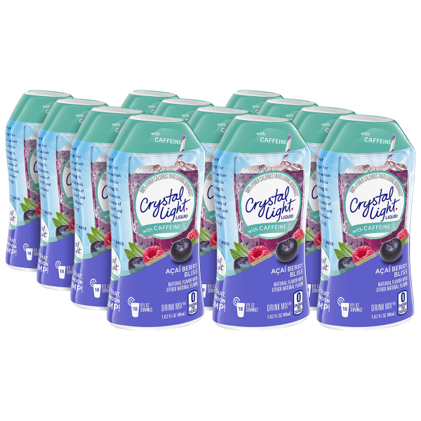 12-Pack: Crystal Light Liquid Acai Berry Bliss Drink Mix (216 servings)