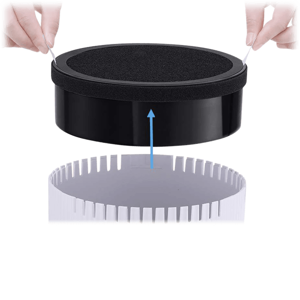 MorningSave Odec Replacement HEPA Filter for PUP03 Medium Room Air