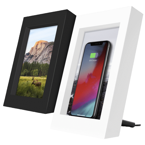 2-Pack: Twelve South Powerpic Photo Frame with Built-In Phone Charger