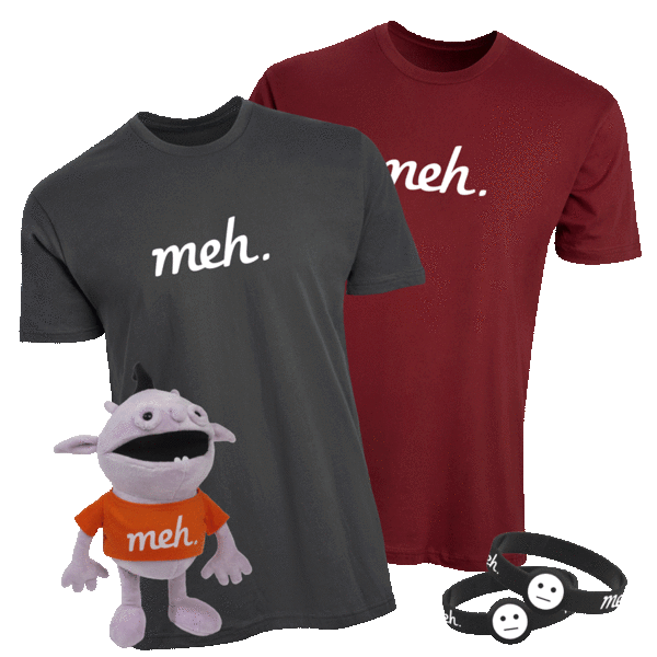 2 Meh T-Shirts with 2 Wristbands & 1 Irk Stuffie