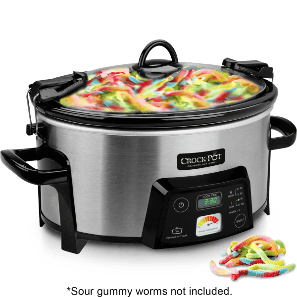 Meh CrockPot 6Quart Digital Slow Cooker (Refurbished)