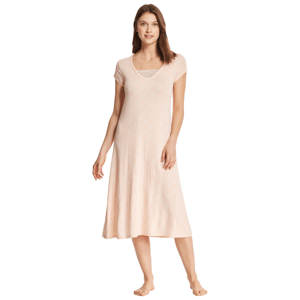 MorningSave: Kathy Ireland Printed Fans Nightgown