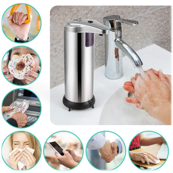 MorningSave Vivitar Touchless Automatic Soap and Sanitizer Dispenser