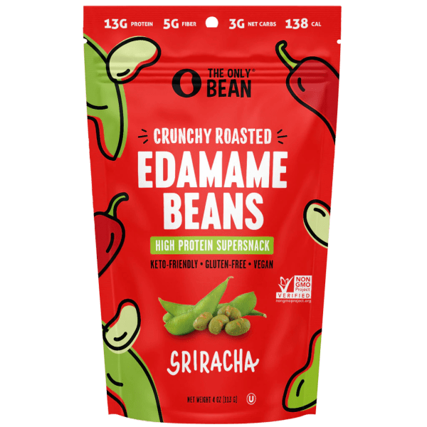 SideDeal 12Pack The Only Bean Dry Roasted Edamame Beans (BB 6/12/2022)
