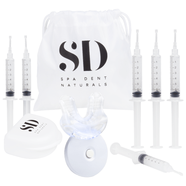 SpaDent Naturals Light Activated Professional Teeth Whitening Kit