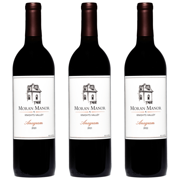 Moran Manor Anagram Red Blend Vertical