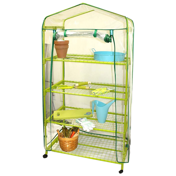 Midwest Gloves & Gear Growing Rack Greenhouse