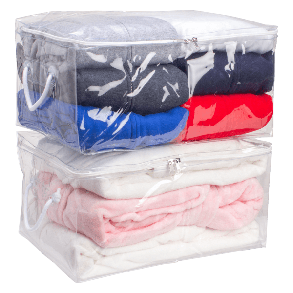 MorningSave: 4-Pack: Clearly Organized Clear Vinyl Sweater Chests with ...