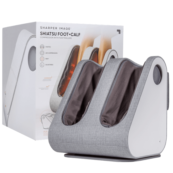 Meh Sharper Image Shiatsu Heated Compression Massagers for Foot or