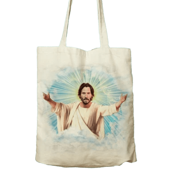 Keanu Reeves Tote Bag
