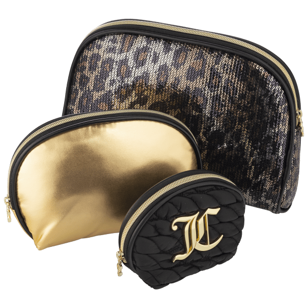 Juicy Couture 3Piece Cosmetic Bag Set