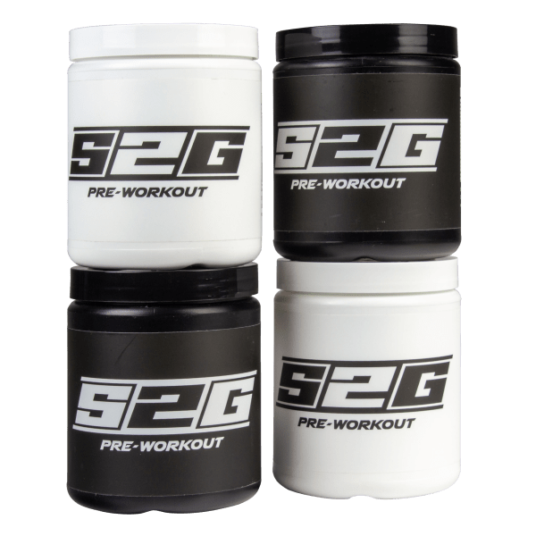 4-Pack: S2G Pre Workout Dietary Supplement