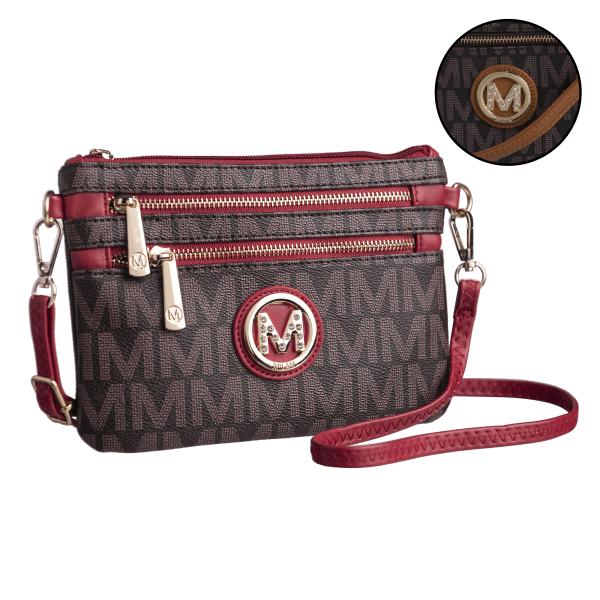 Milan Imports Crossbody-Wristlet Combo Handbags