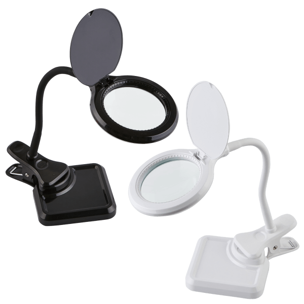 MagnaVue Hands-Free LED Magnifier Lamp