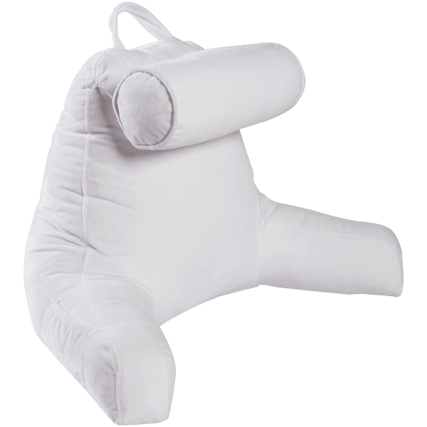 Cheer Collection XL Memory Foam Filled Pillow w/Bolster & Headrest
