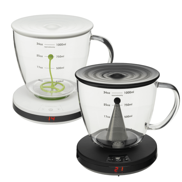 Victor & Victoria TaC brew Tea & Coffee Pots, Filter and Timer
