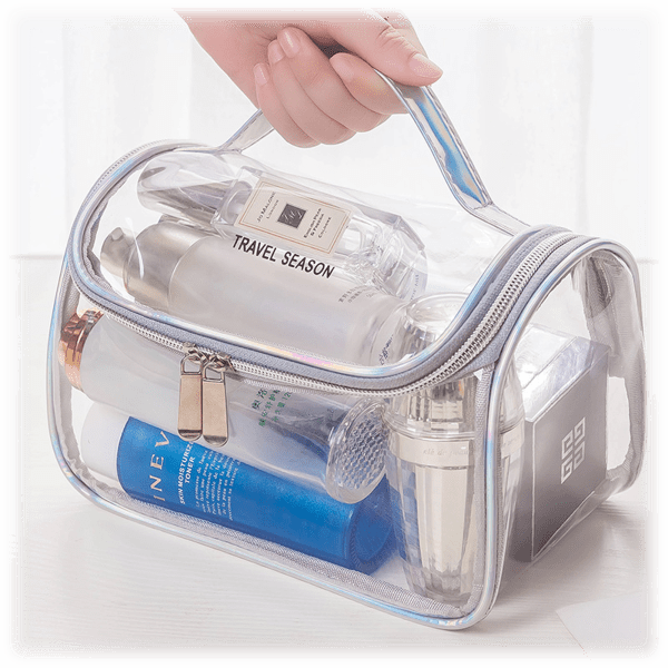 MorningSave: Transparent Toiletry Bag