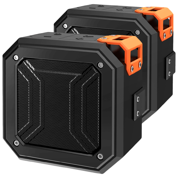 2-Pack: ToughTested Satellite Rugged Bluetooth Speaker