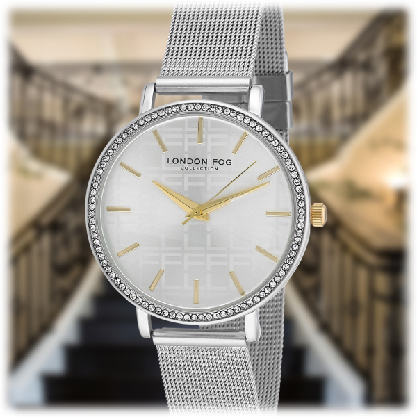 SideDeal: London Fog Women's Buckingham Mesh Strap Watch